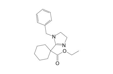 Ethyl 1-(1-benzyl-4,5-dihydroimidazol-2-yl)cyclohexanecarboxylate