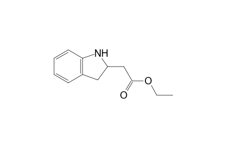 2-(2,3-dihydro-1H-indol-2-yl)acetic acid ethyl ester