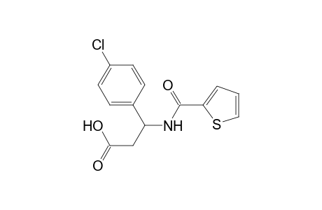 3-(4-Chlorophenyl)-3-(2-thenoylamino)propionic acid
