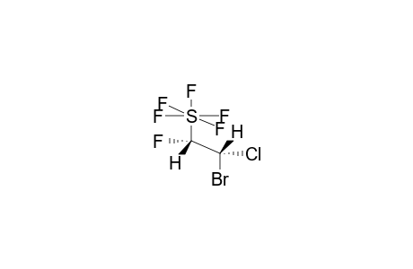 (S*,S*)-2-BROMO-2-CHLORO-1-FLUOROETHYLSULPHUR PENTAFLUORIDE