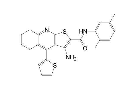 thieno[2,3-b]quinoline-2-carboxamide, 3-amino-N-(2,5-dimethylphenyl)-5,6,7,8-tetrahydro-4-(2-thienyl)-