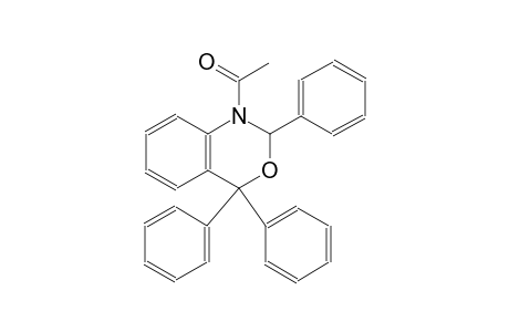 2H-3,1-benzoxazine, 1-acetyl-1,4-dihydro-2,4,4-triphenyl-