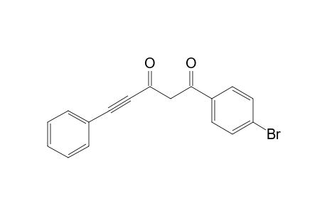 1-(4-bromophenyl)-5-phenyl-4-pentyne-1,3-dione