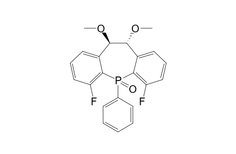 (10R,11R)-4,6-Difluoro-10,11-dimethoxy-10,11-dihydro-5-phenyl-5H-dibenzo[b,f]phosphepine 5-oxide