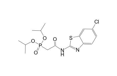 diisopropyl 2-[(6-chloro-1,3-benzothiazol-2-yl)amino]-2-oxoethylphosphonate