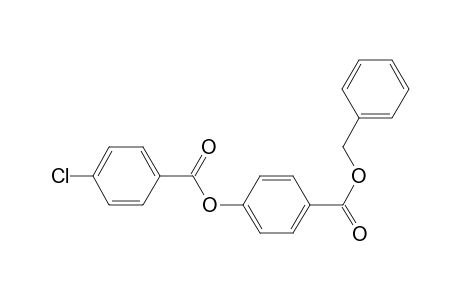 Benzoic acid, 4-(4-chlorobenzoyloxy)-, benzyl ester