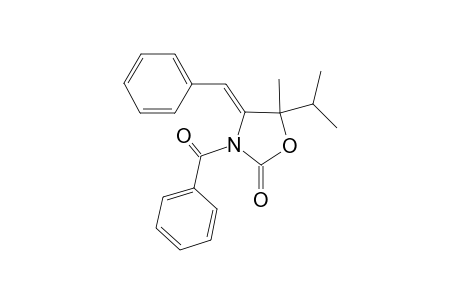 (Z)-3-Benzoyl-4-benzylidene-5-isopropyl-5-methyloxazolidin-2-one