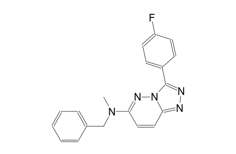 [1,2,4]triazolo[4,3-b]pyridazin-6-amine, 3-(4-fluorophenyl)-N-methyl-N-(phenylmethyl)-