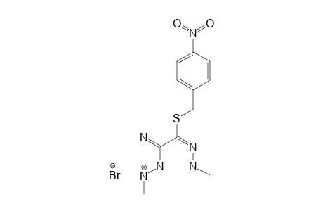 S-(4-NITROBENZYL)-THIOOXAL-1-(2-METHYLHYDRAZONO)-2-(2-METHYLAMIDRAZONIUM)-BROMIDE