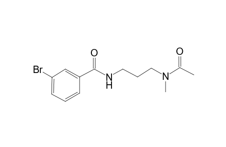 N-(3-[Acetyl(methyl)amino]propyl)-3-bromobenzamide