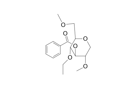 4-O-Benzoyl-2,6-O-dimethyl-3-O-ethyl-1,5-anhydroglucitol