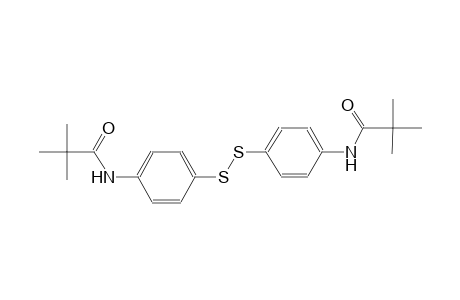 propanamide, N-[4-[[4-[(2,2-dimethyl-1-oxopropyl)amino]phenyl]dithio]phenyl]-2,2-dimethyl-