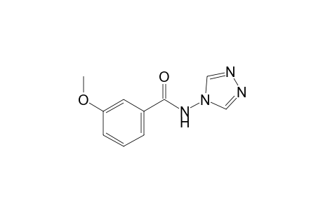 3-Methoxy-N-(4H-1,2,4-triazol-4-yl)benzamide