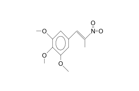 trans-3,4,5-Trimethoxy-B-methyl-B-nitro-styrene