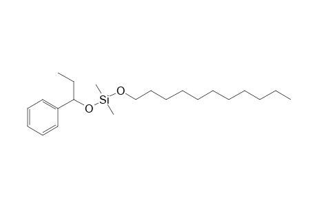 Silane, dimethyl(1-phenylpropoxy)undecyloxy-