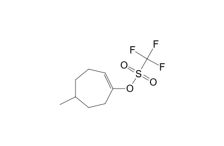 5-Methylcyclohept-1-enyl triflate