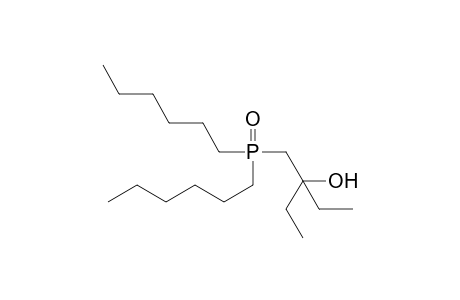 1-Dihexylphosphinyl-2-ethyl-2-butanol