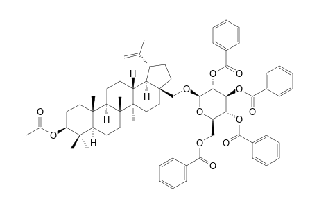 28-O-2,3,4,6-TETRA-O-BENZOYL-BETA-D-GLUCOPYRANOSYLBETULIN_3-ACETATE