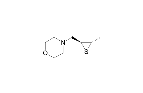 trans-4-(2,3-Epithiobutyl)morpholine