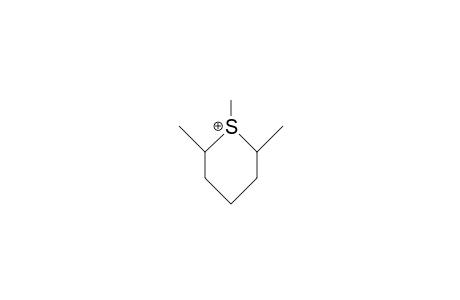 1,cis-2,trans-6-Trimethyl-thianium cation