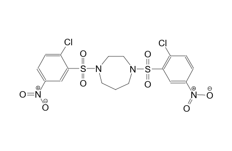 1H-1,4-diazepine, 1,4-bis[(2-chloro-5-nitrophenyl)sulfonyl]hexahydro-