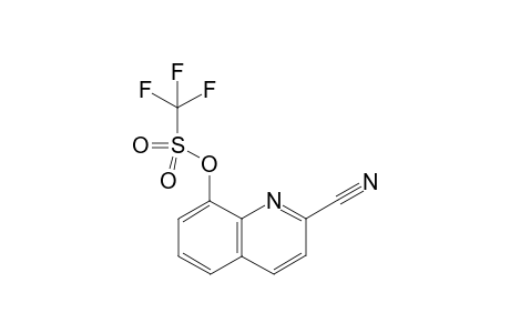 (2-cyano-8-quinolyl) trifluoromethanesulfonate