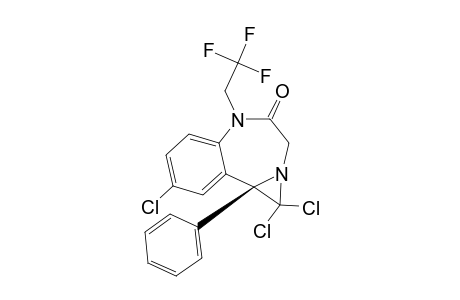 8-CHLORO-1,9B-DIHYDRO-9B-PHENYL-5-(2,2,2-TRIFLUOROETHYL)-3H-AZIRINO-[1,2-D]-[1,4]-BENZODIAZEPIN-4(5H)-ONE