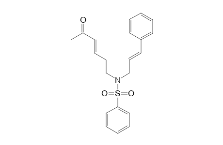 (E)-6-(N-PHENYLSULFONYL-N-CINNAMYLAMINO)-HEX-3-EN-2-ONE