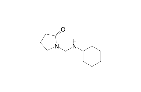 1-[(cyclohexylamino)methyl]-2-pyrrolidinone