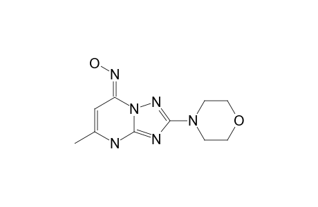 (E)-7-METHYL-2-MORPHOLINO-5OXIMINO-(8H)-[1,2,4]-TRIAZOLO-[1,5-A]-PYRIMIDINE
