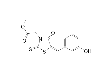 3-thiazolidineacetic acid, 5-[(3-hydroxyphenyl)methylene]-4-oxo-2-thioxo-, methyl ester, (5E)-