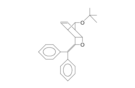 9-T-Butoxy-4-(diphenyl-methylene)-3-oxa-exo-tricyclo(4.2.1.0/2,5/)non-7-ene