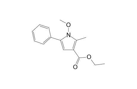 Ethyl 1-methoxy-2-methyl-5-phenyl-1H-pyrrole-3-carboxylate