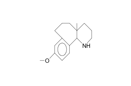cis-1,2,3,4,4a,11b-Hexahydro-9-methoxy-4a-methyl-2H-benzo(6,7)cyclohepta(5,6-B)pyridine