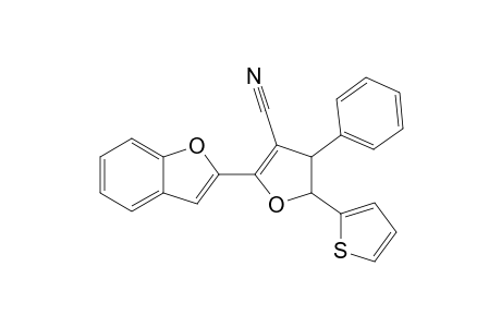2-(1-Benzofuran-2-yl)-4-phenyl-5-thien-2-yl-4,5-dihydrofuran-3-carbonitrile