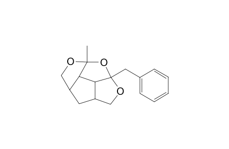 4-Methyl-6-benzyl-3,5,7-trioxatetracyclo[7.2.1.0(4,11).0(6,10)]dodecane