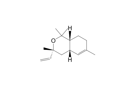 1H-2-Benzopyran, 3-ethenyl-3,4,4a,7,8,8a-hexahydro-1,1,3,6-tetramethyl-, [3S-(3.alpha.,4a.beta.,8a.beta.)]-