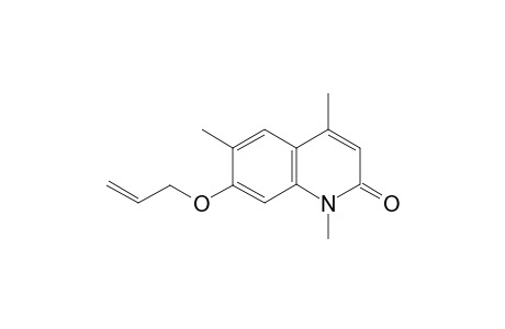 7-allyloxy-1,4,6-trimethyl-quinolin-2-one