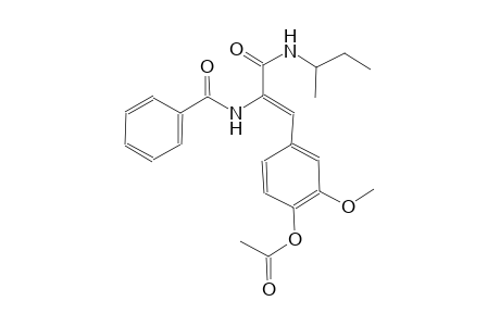 benzamide, N-[(Z)-2-[4-(acetyloxy)-3-methoxyphenyl]-1-[[(1-methylpropyl)amino]carbonyl]ethenyl]-
