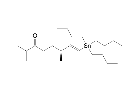 (E,6S)-2,6-dimethyl-8-tributylstannyl-7-octen-3-one