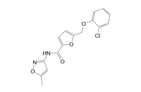 5-[(2-chlorophenoxy)methyl]-N-(5-methyl-3-isoxazolyl)-2-furamide