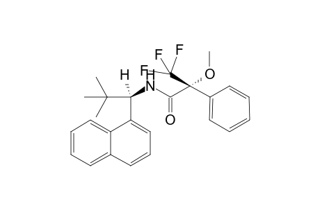 1-[N-(1-Naphthyl)-2,2-dimethyl-(1R)-propyl]-3,3,3-trifluoro-2-methoxy-2-phenyl-(2R)-propylamine
