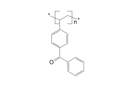 Poly(p-vinylbenzophenone)