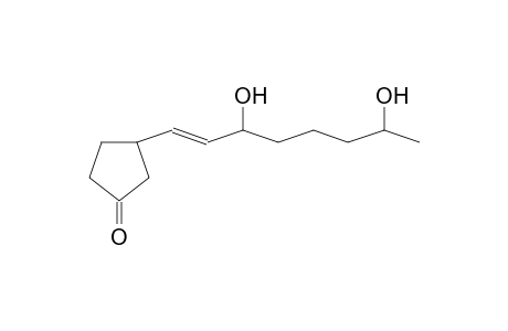CYCLOPENTANONE, 3-(3,7-DIHYDROXY-1-OCTENYL)-