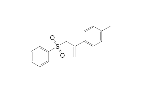 1-Methyl-4-[3-(phenylsulfonyl)prop-1-en-2-yl]benzene