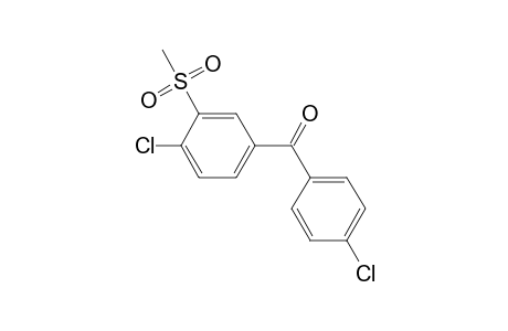 4,4'-Dichloro-3-methanesulfonylbenzophenone