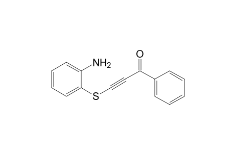 3-(2-aminophenyl)sulfanyl-1-phenyl-prop-2-yn-1-one