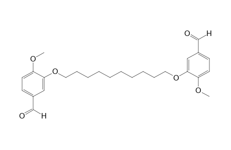 3,3'-(decamethylenedioxy)di-p-anisaldehyde