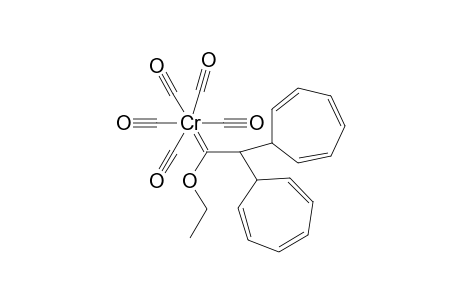 Pentacarbonyl[2,2-bis(cyclohepta-2,4,6-trien-1-yl)-1-ethoxyethylidene]chromium