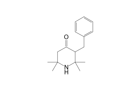 3-Benzyl-2,2,6,6-tetramethyl-4-piperidone